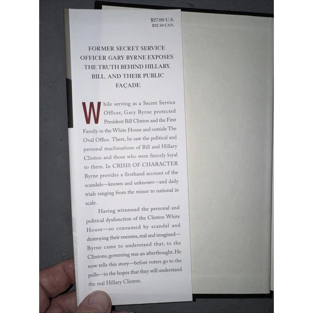 Crisis of Character : A White House Secret Service Officer Discloses His...